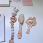 طقم الطفل خشبيه