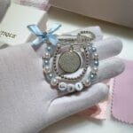 بروش كرستال طبقتين لولو بحري