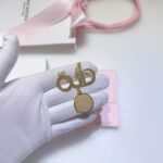 بروش فضه مرصع زركون